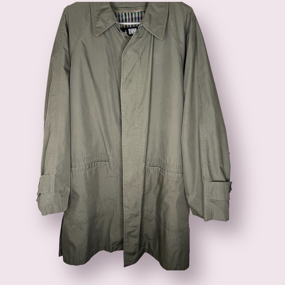Vintage London Fog Coat - Cloth Lined Men’s Trench 40R